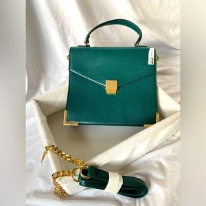 Aldo Vintage Green Top Handle Purse with Tags *Rare Find*
